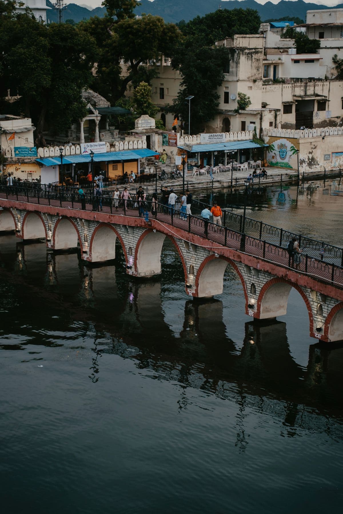 Bridge over Udaipur lake